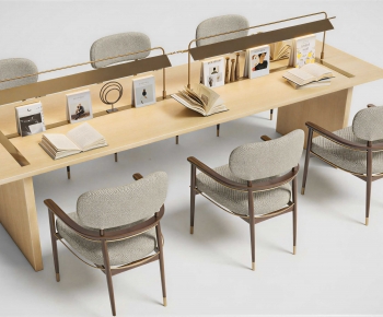 Modern Computer Desk And Chair-ID:759249931