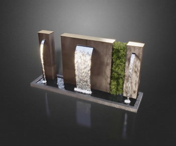 Modern Rockery Waterscape-ID:105647094