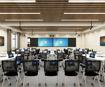 Modern School Classrooms-ID:231293926