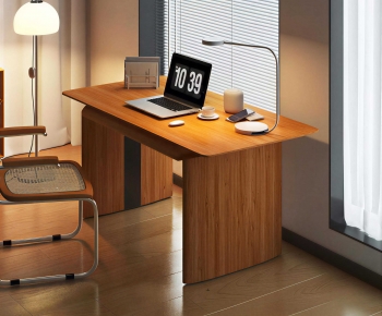 Modern Computer Desk And Chair-ID:997168066