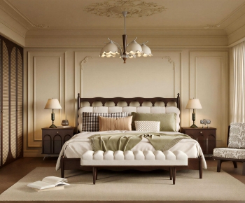 French Style Bedroom-ID:120811945