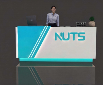 Modern Reception Desk-ID:207401042