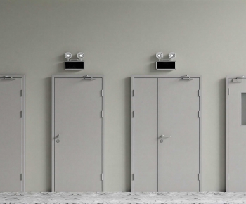 Modern Fire Door-ID:818454989
