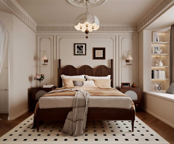 French Style Bedroom-ID:927889334