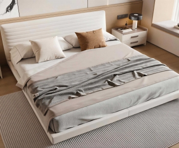 Modern Double Bed-ID:991190918