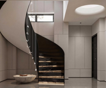 Modern Rotating Staircase-ID:859373099