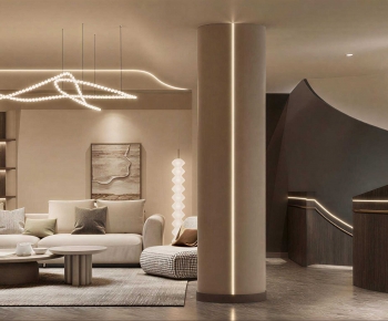 Modern A Living Room-ID:156321057