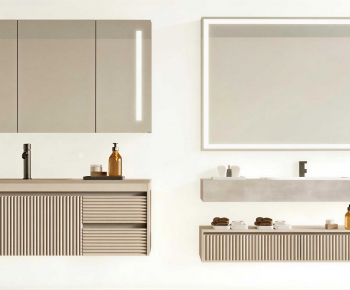 Modern Bathroom Cabinet-ID:713695058