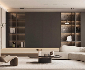 Modern A Living Room-ID:471520901