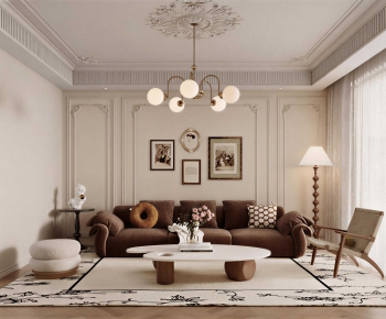 French Style A Living Room-ID:959350111