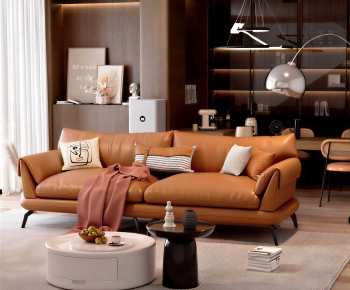 Modern A Living Room-ID:673238999