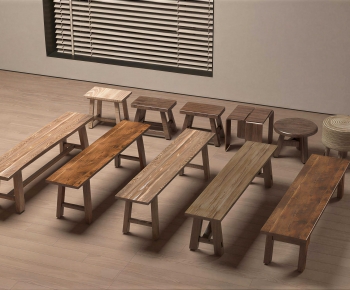 Wabi-sabi Style Bench-ID:172044992
