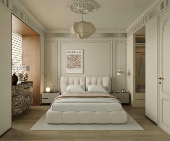 French Style Bedroom-ID:280637036
