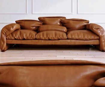 Modern Three-seat Sofa-ID:318860058