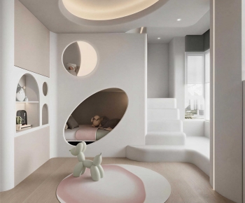 Wabi-sabi Style Children's Room-ID:195817956
