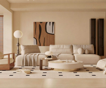Modern A Living Room-ID:741290092