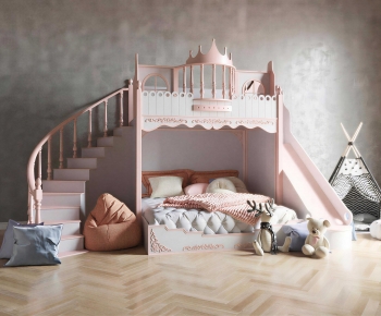 French Style Child's Bed-ID:450465923