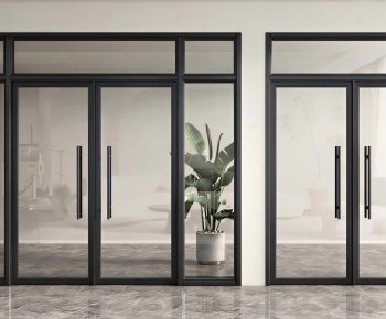 Modern Double Door-ID:166714918