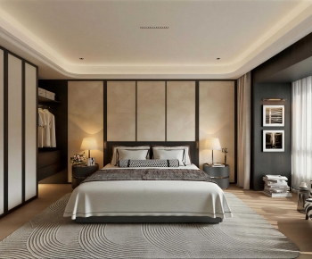 Modern Bedroom-ID:350397114