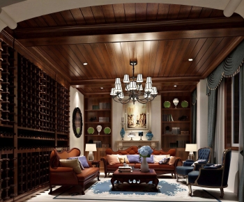 American Style A Living Room-ID:784759569