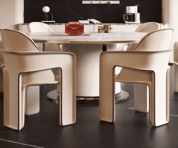 Modern Dining Table And Chairs-ID:541625029