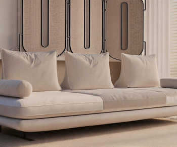 Modern Three-seat Sofa-ID:406349904