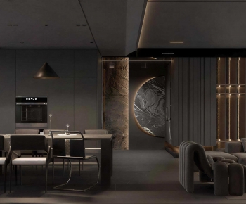 Modern A Living Room-ID:683882005