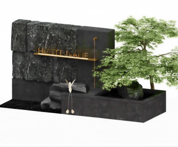 Modern Rockery Waterscape-ID:452332978