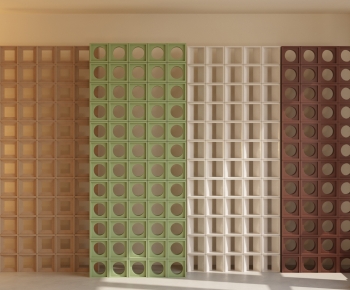 Modern Cement Brick Screen Partition-ID:538295034