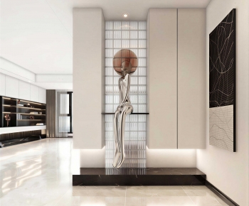 Modern Hallway-ID:714535001