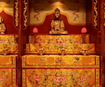 Chinese Style Buddhist Niche-ID:457670931