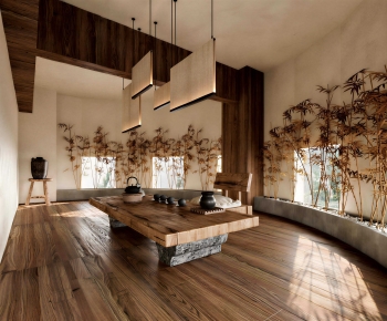 New Chinese Style Tea House-ID:979620931