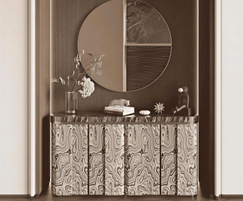 Modern Entrance Cabinet-ID:114769982