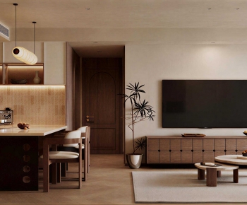 Modern A Living Room-ID:588768015