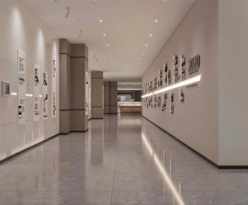 Modern Exhibition Hall-ID:992145069