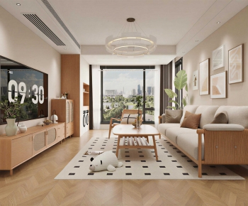 Modern A Living Room-ID:536243927