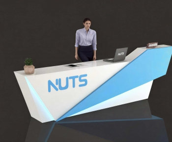 Modern Reception Desk-ID:905579094