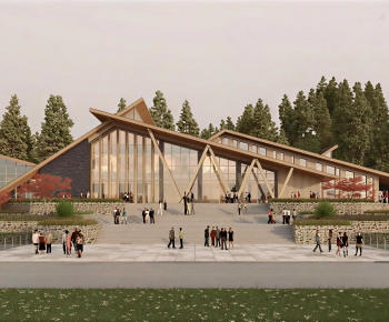 Modern Public Building-ID:141232015