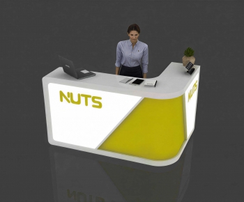Modern Reception Desk-ID:180725108