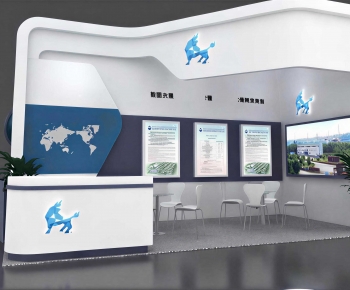 Modern Exhibition Hall-ID:203309194