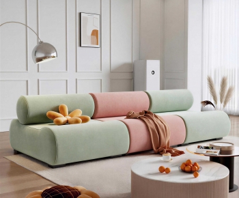 Modern Three-seat Sofa-ID:789150956