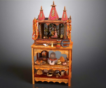 Chinese Style Buddhist Niche-ID:469413042