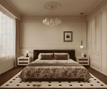 French Style Bedroom-ID:856365928