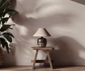 Wabi-sabi Style Table Lamp-ID:839252009