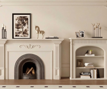 French Style Fireplace-ID:343888042