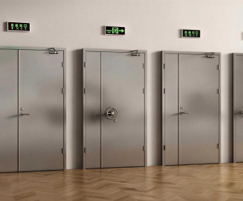 Modern Fire Door-ID:252917058