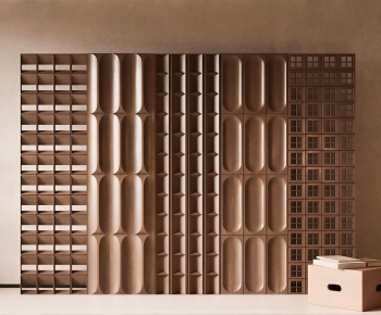 Modern Wooden Screen Partition-ID:930867919