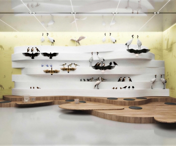 Modern Exhibition Hall-ID:208826073
