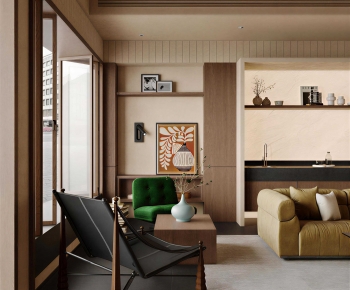 Modern A Living Room-ID:681633009