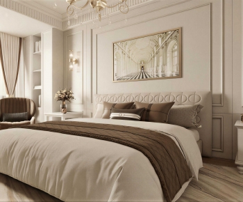 American Style Bedroom-ID:163140326